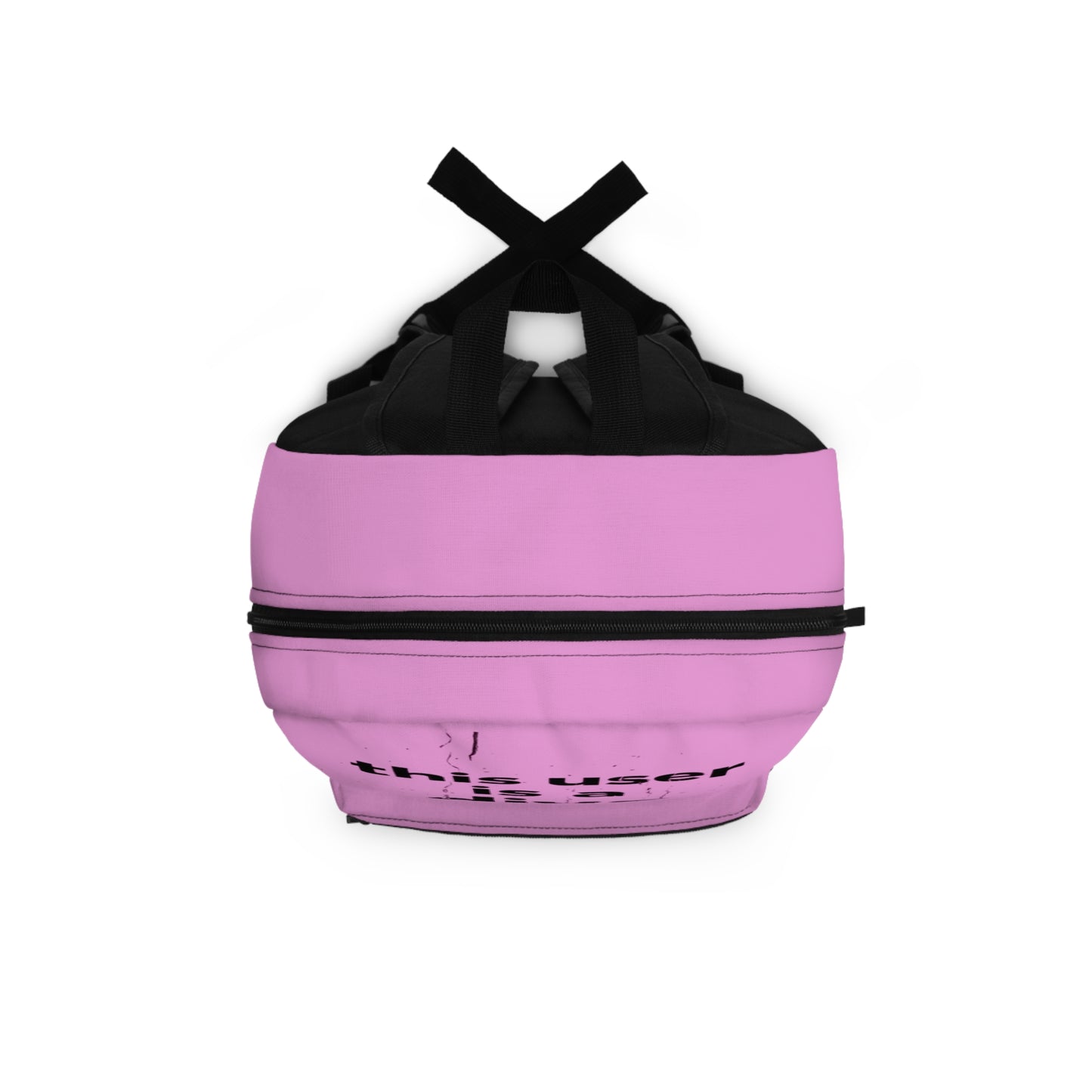 This User Is A Diva Pink Backpack – Fun Statement School Bag for Teens & Kids