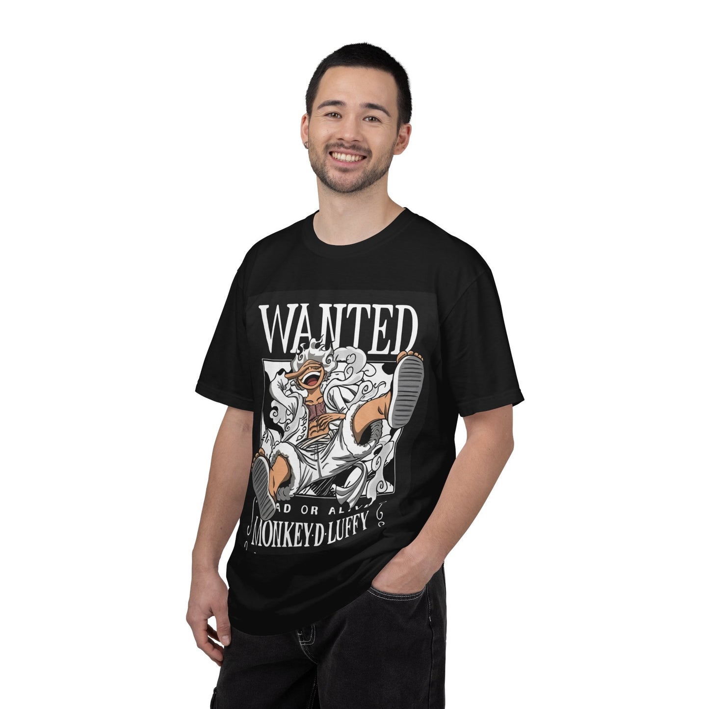Wanted Poster T-Shirt — "Monkey D. Luffy" Graphic Tee
