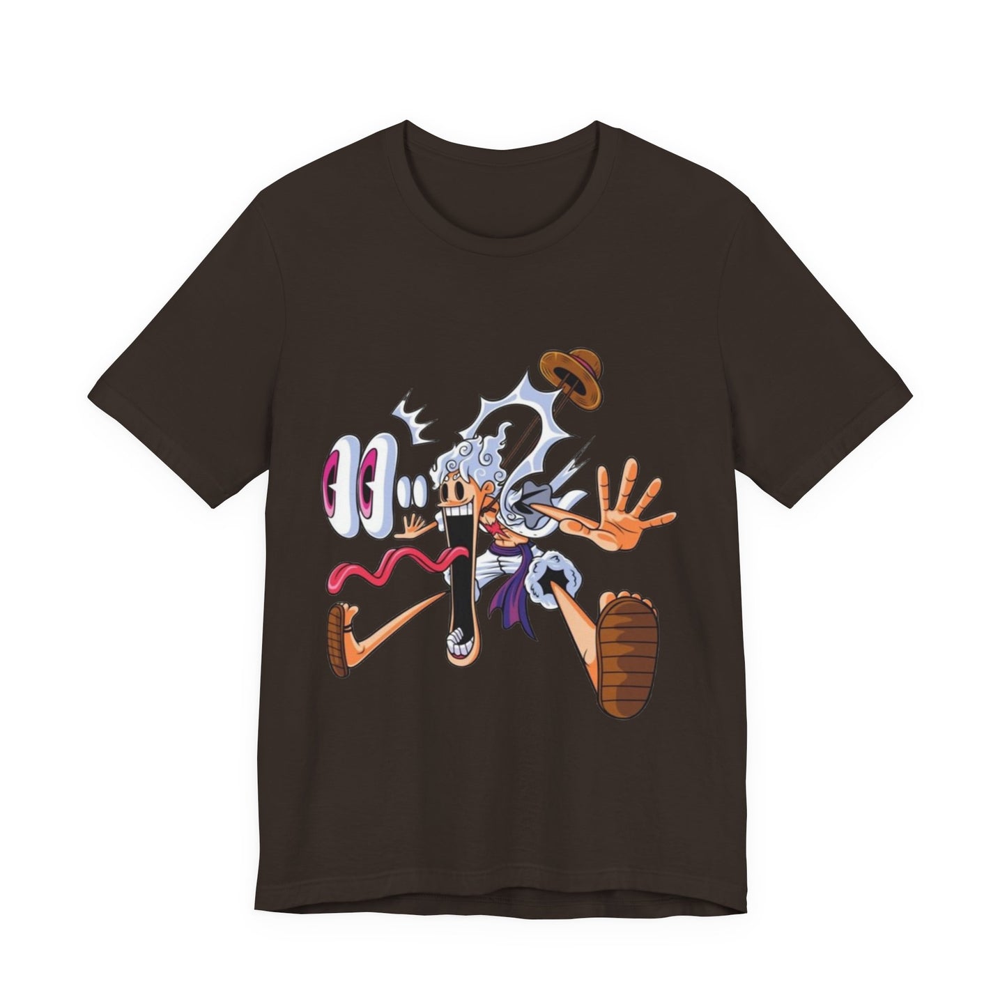 One Piece Luffy Gear 5 "Joyboy" Graphic T-Shirt - Ultra Soft Black Cotton Tee