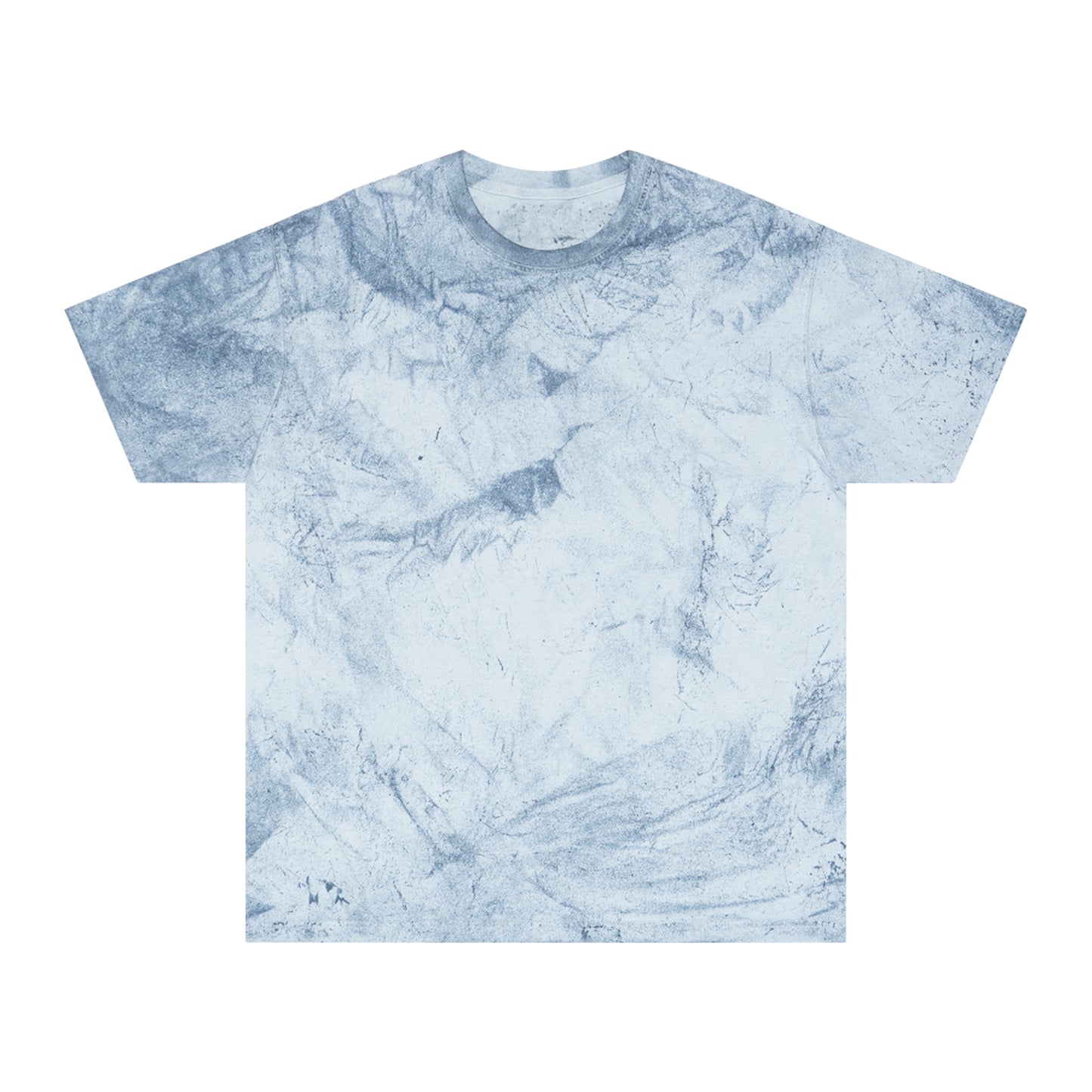 Graphic Tee — Anime Eyes Collage Tie-Dye T-Shirt For Women