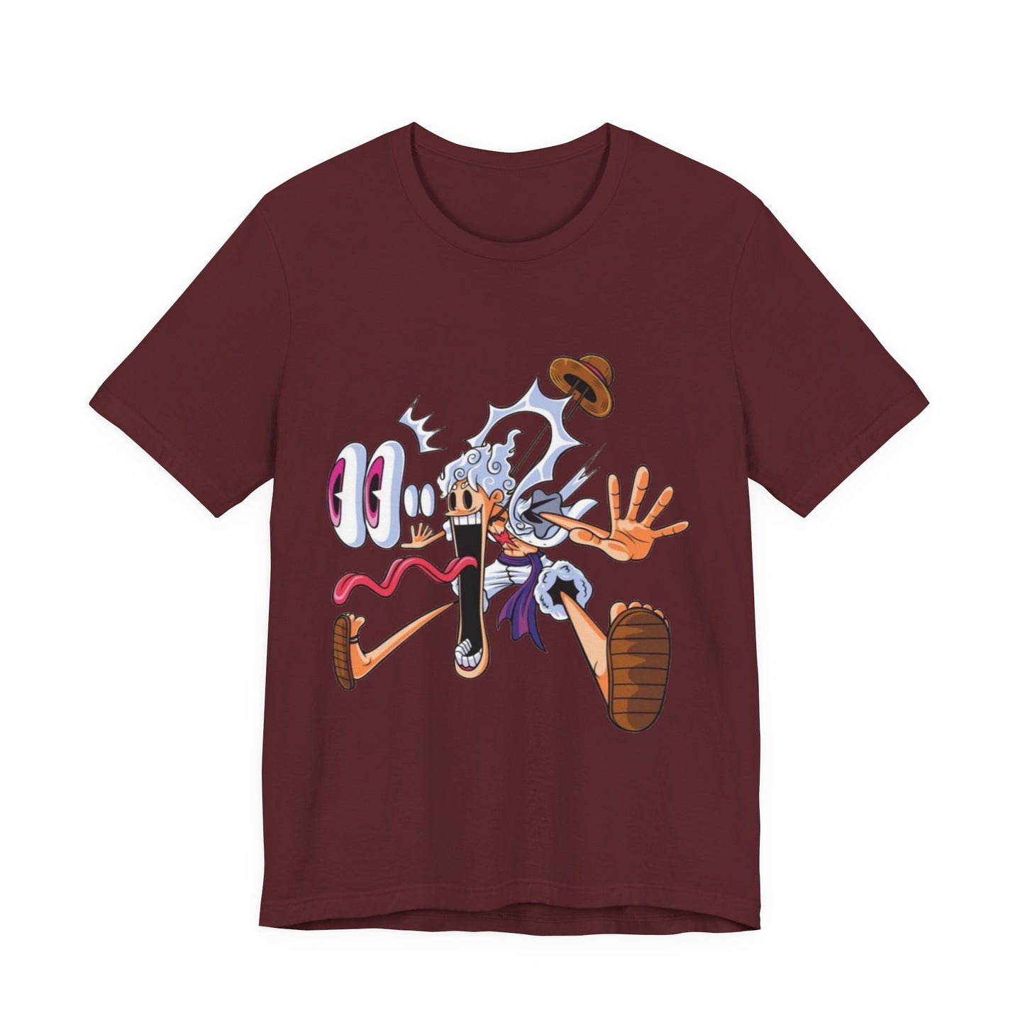 One Piece Luffy Gear 5 "Joyboy" Graphic T-Shirt - Ultra Soft Black Cotton Tee