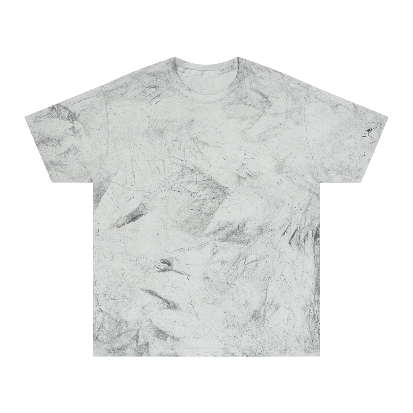 Graphic Tee — Anime Eyes Collage Tie-Dye T-Shirt For Women