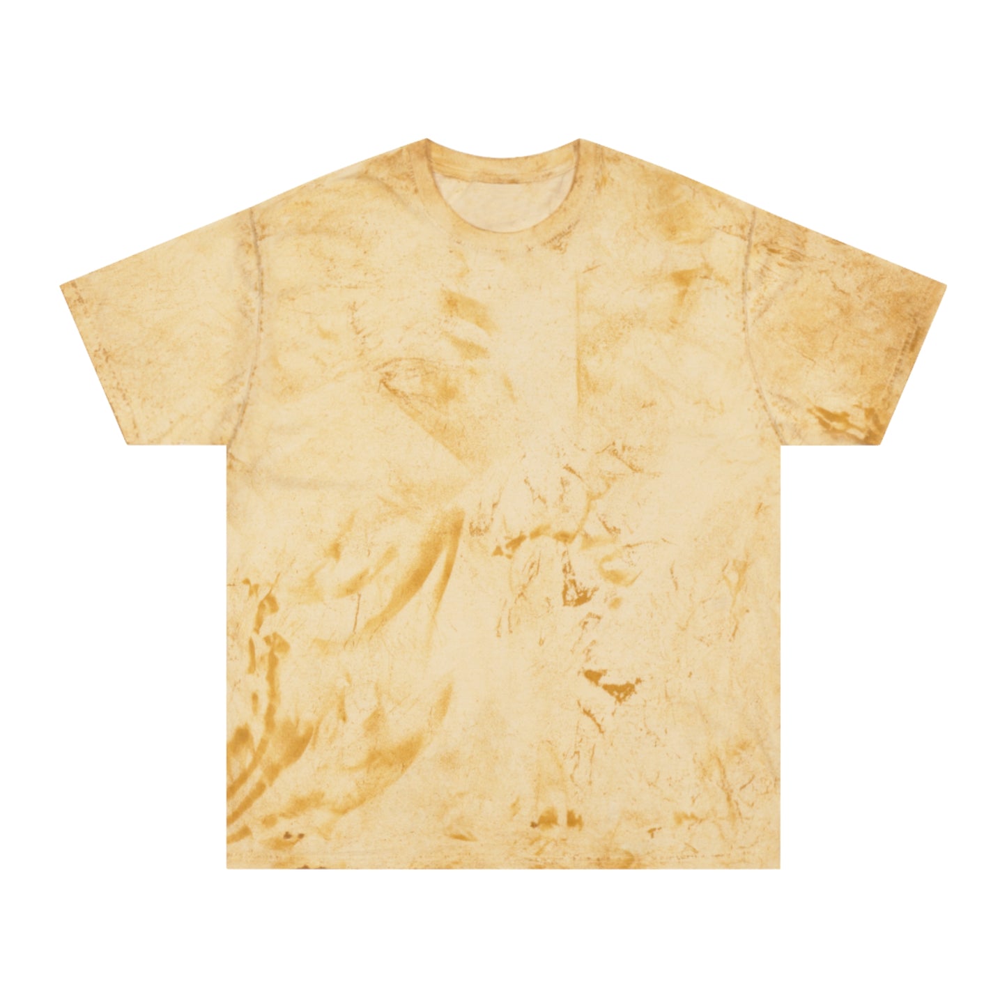 Graphic Tee — Anime Eyes Collage Tie-Dye T-Shirt For Women