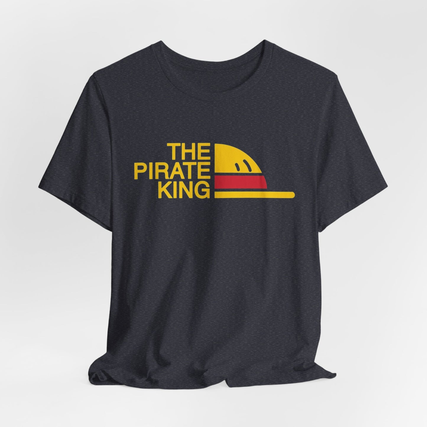 The Pirate King Graphic Tee — Retro Helmet Design
