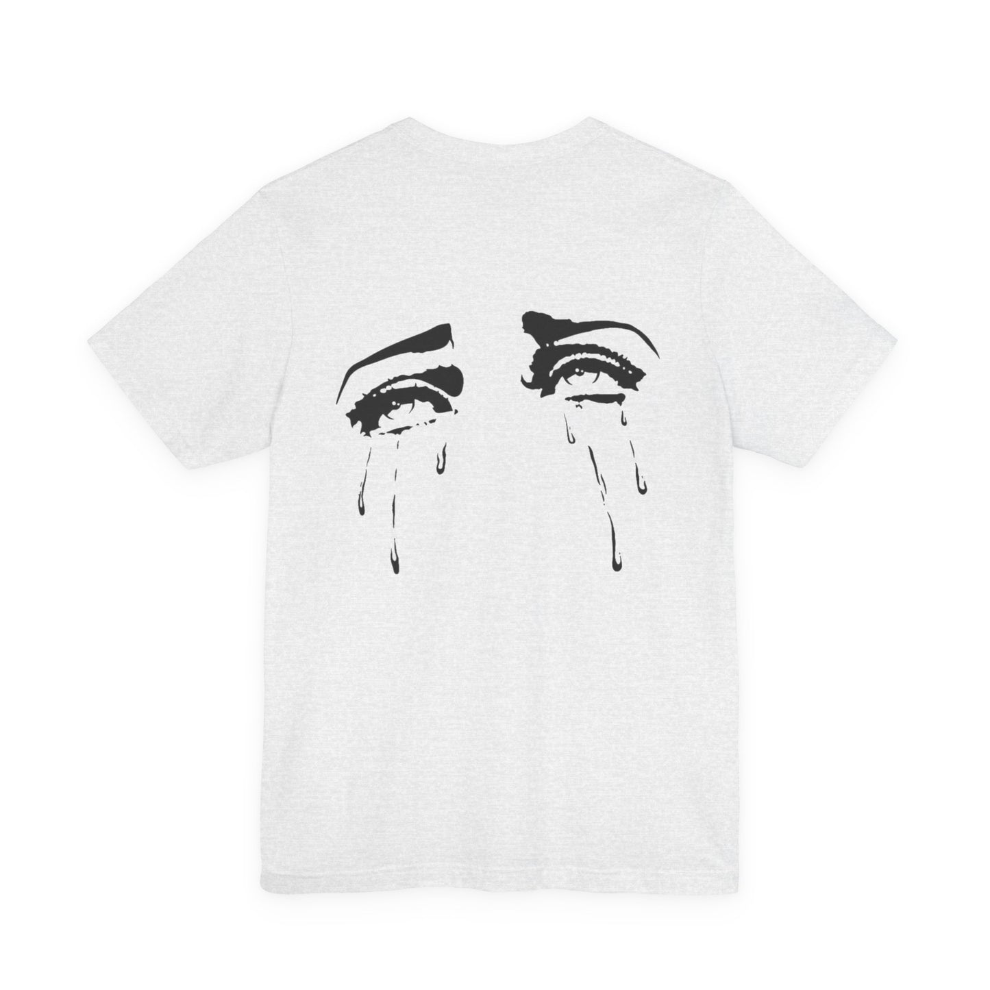Crying Eyes Graphic T-Shirt— Black Dripping Crying Eyes Graphic T-Shirt