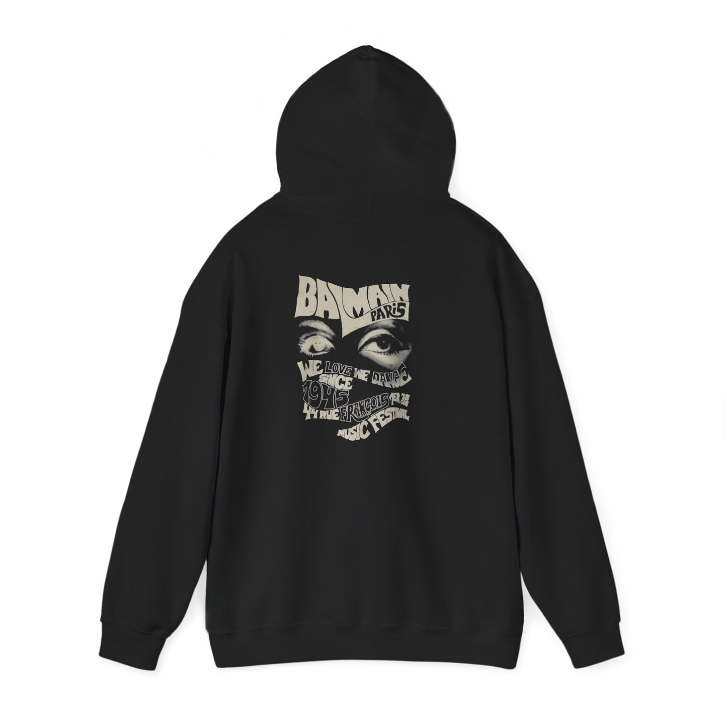 Baldwin Face Graphic Hoodie – Retro Band Logo Pullover For Women