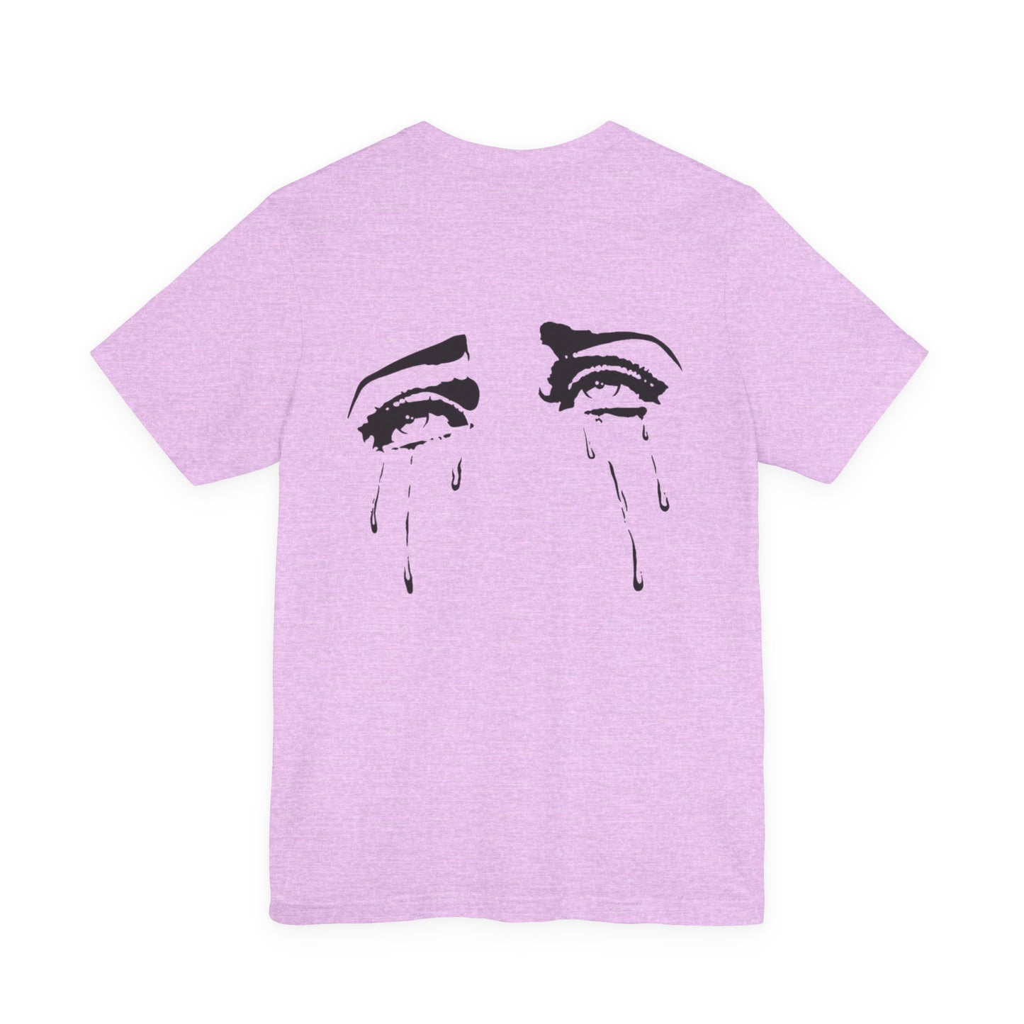 Crying Eyes Graphic T-Shirt— Black Dripping Crying Eyes Graphic T-Shirt