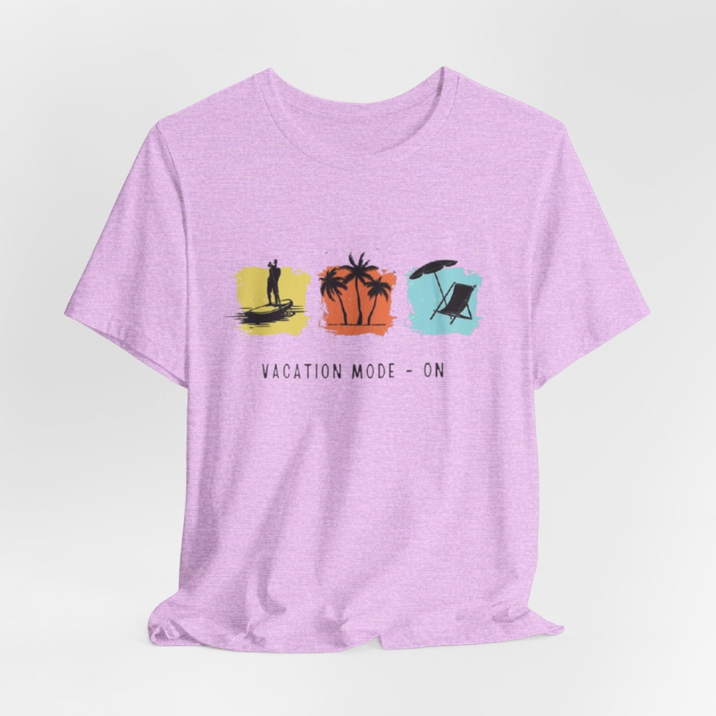 Vacation Mode On T-Shirt — Beach Palm Trees Summer Tee