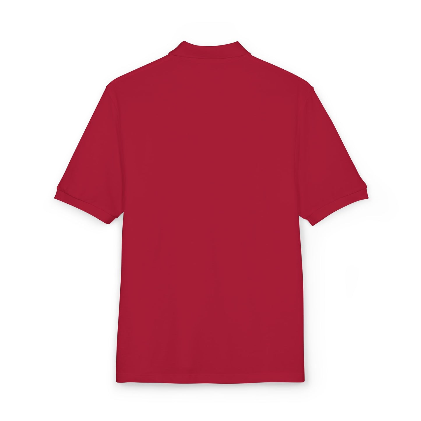 Embroidered Heraldic Lion Polo Tshirt