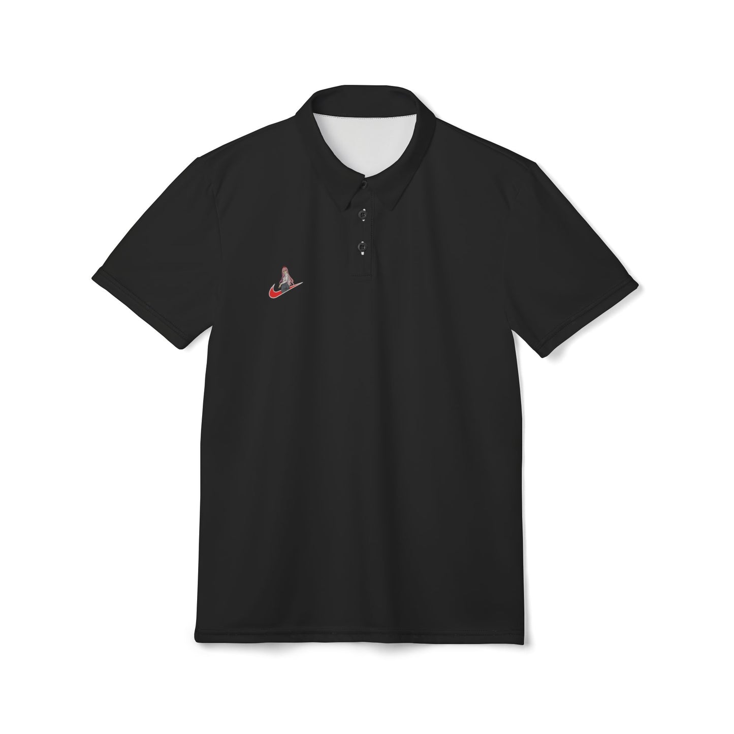 Power Chainsaw Man Anime Polo Shirt – Blood Fiend Embroidered Sportswear – JDM Style Anime Mashup Polo