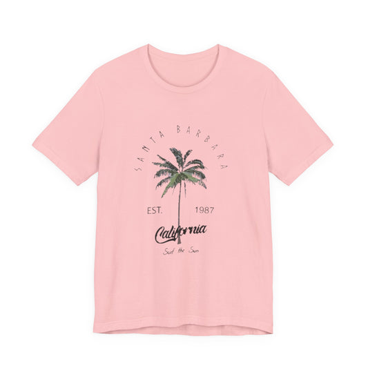 California Palm Tee — Santa Barbara Vintage Palm Tree T-Shirt