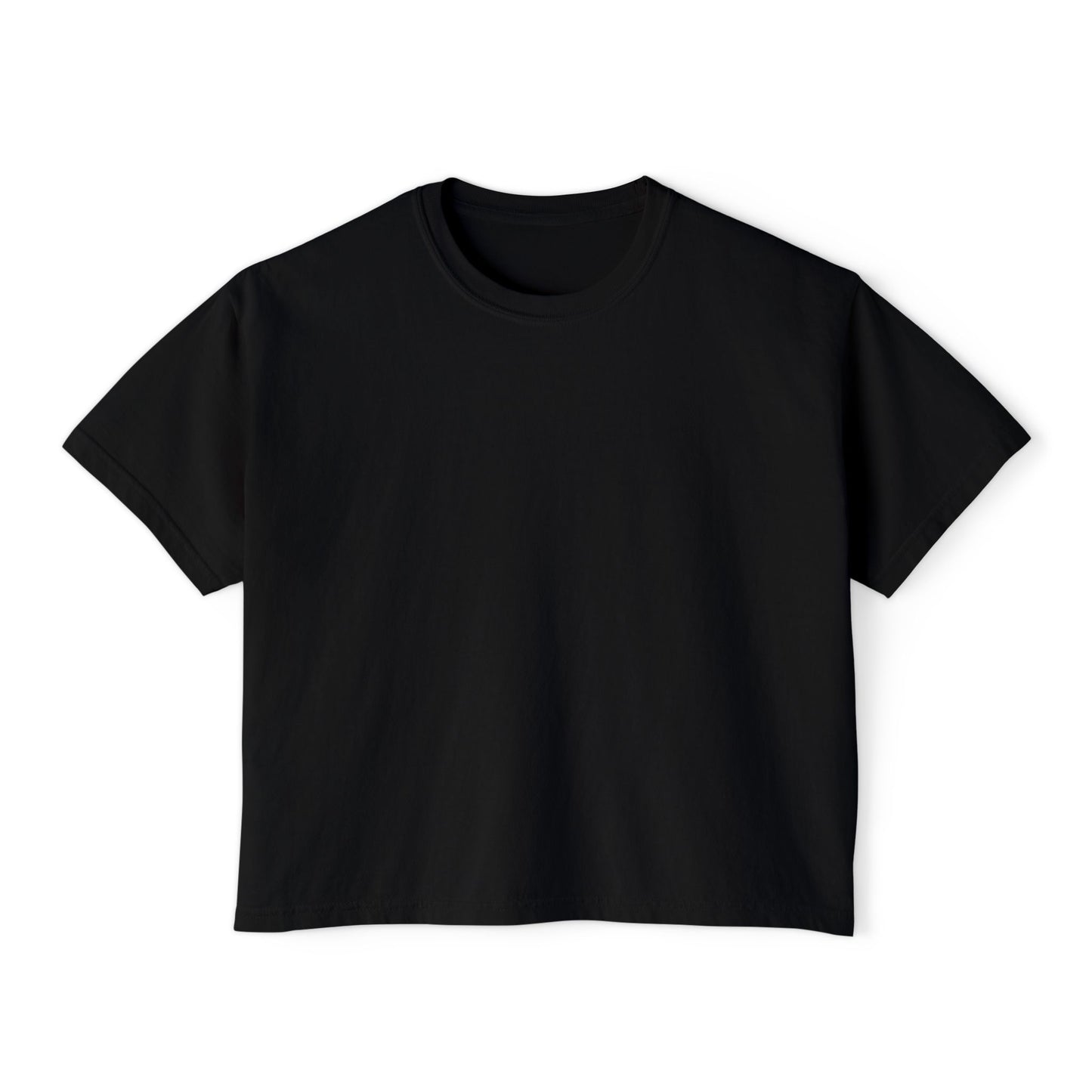 Hello Kitty Luxe Boxy Tee — Cute Pink Fur & Sunglasses Graphic For Women