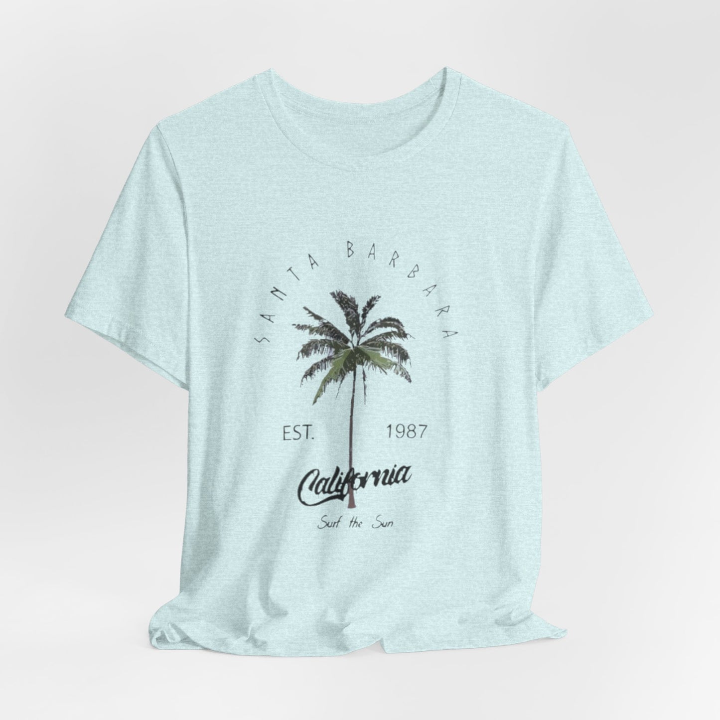 California Palm Tee — Santa Barbara Vintage Palm Tree T-Shirt