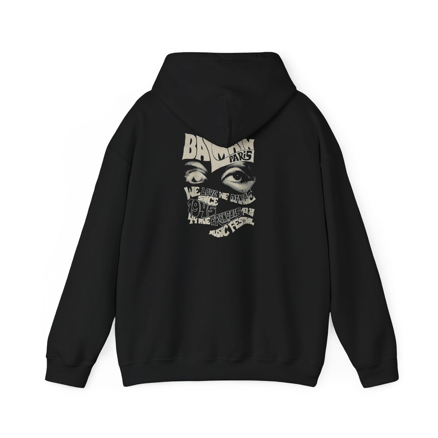 Baldwin Face Graphic Hoodie – Retro Band Logo Pullover For Women