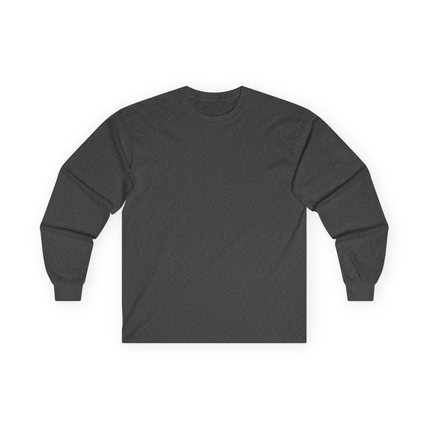 Darkness Graphic Long Sleeve Tee — Gothic Horror Skull Design