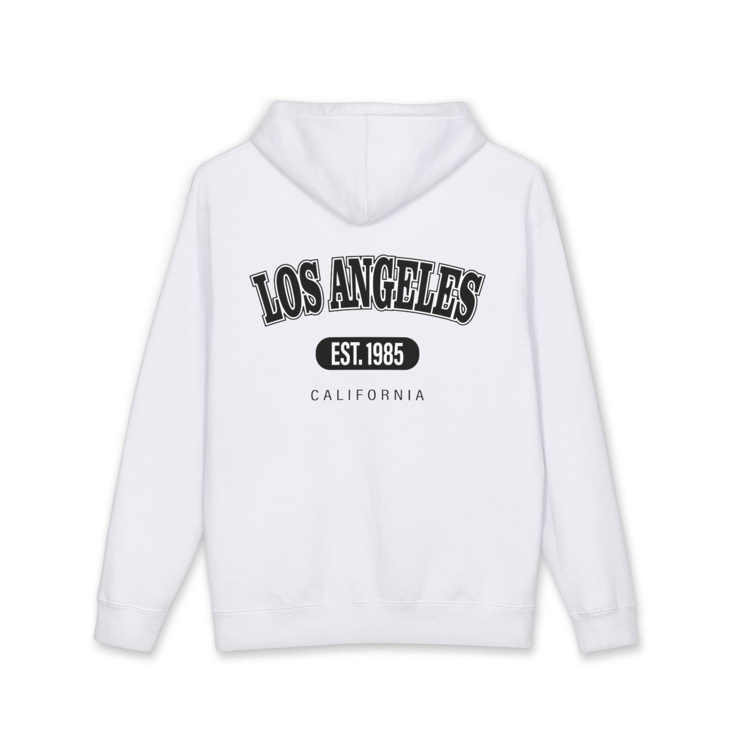 Los Angeles Hoodie – 'Los Angeles EST.1985 California' Vintage Campus Pullover