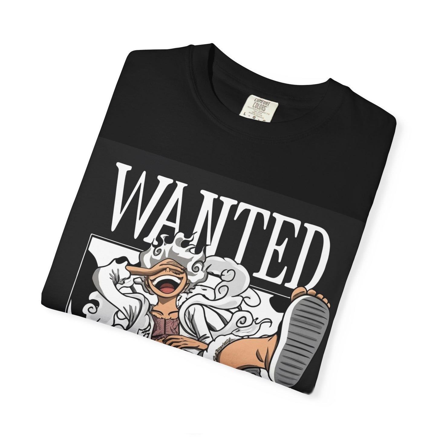 Wanted Poster T-Shirt — "Monkey D. Luffy" Graphic Tee