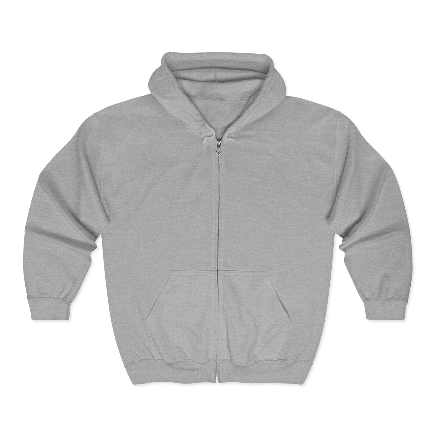 Mystic Eye Zip Hoodie — Gothic Winged Eye Graphic Full-Zip Sweatshirt