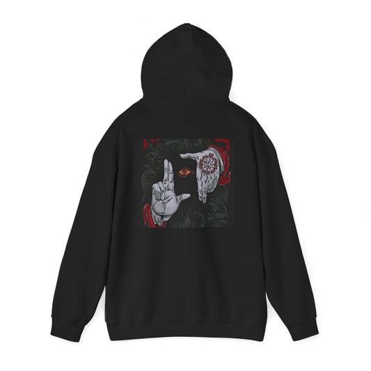 Alucard Hellsing Ultimate Hoodie – King of Night Anime Streetwear – Cromwell Seal Graphic Pullover