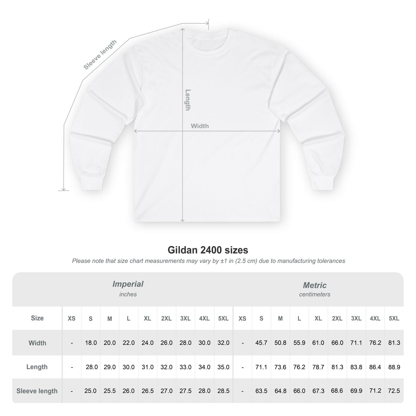 Classic Wave Long Sleeve Tee - "Classic" Renaissance Long Sleeve