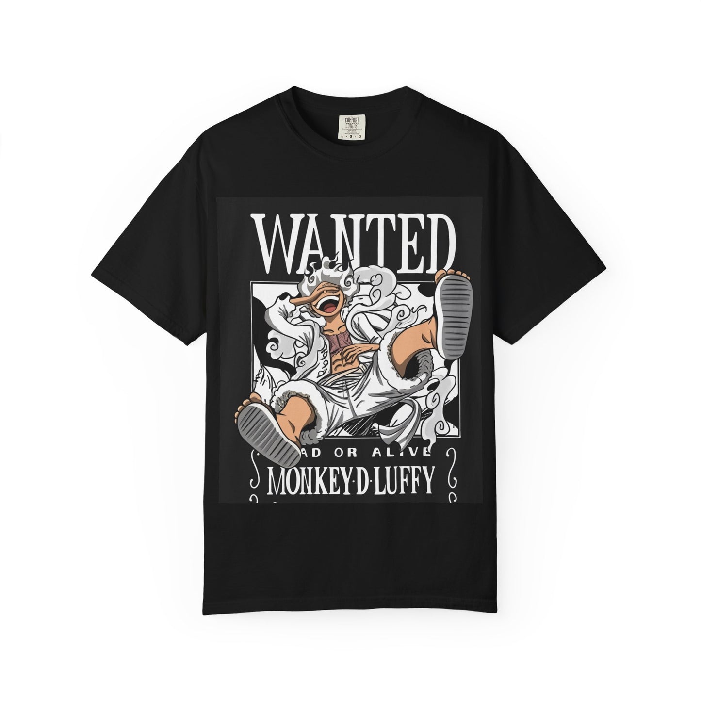 Wanted Poster T-Shirt — "Monkey D. Luffy" Graphic Tee