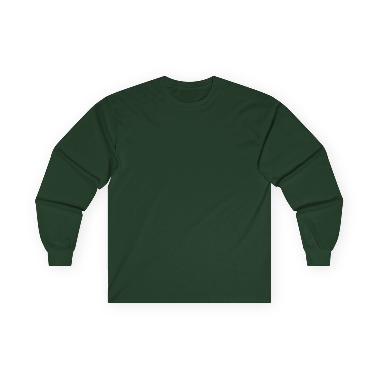 Darkness Graphic Long Sleeve Tee — Gothic Horror Skull Design