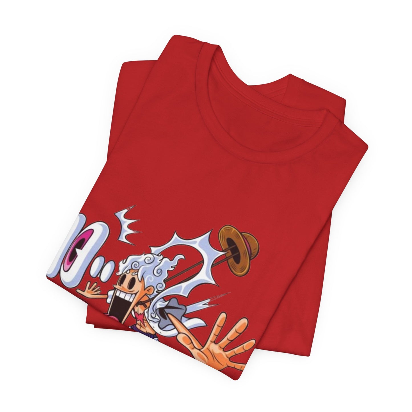 One Piece Luffy Gear 5 "Joyboy" Graphic T-Shirt - Ultra Soft Black Cotton Tee