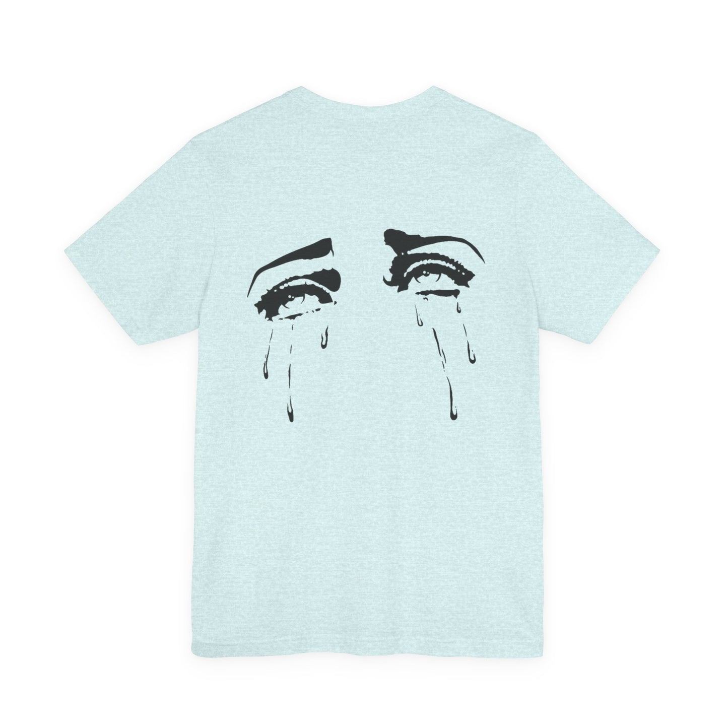 Crying Eyes Graphic T-Shirt— Black Dripping Crying Eyes Graphic T-Shirt