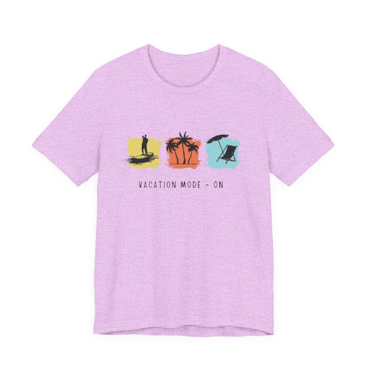 Vacation Mode On T-Shirt — Beach Palm Trees Summer Tee