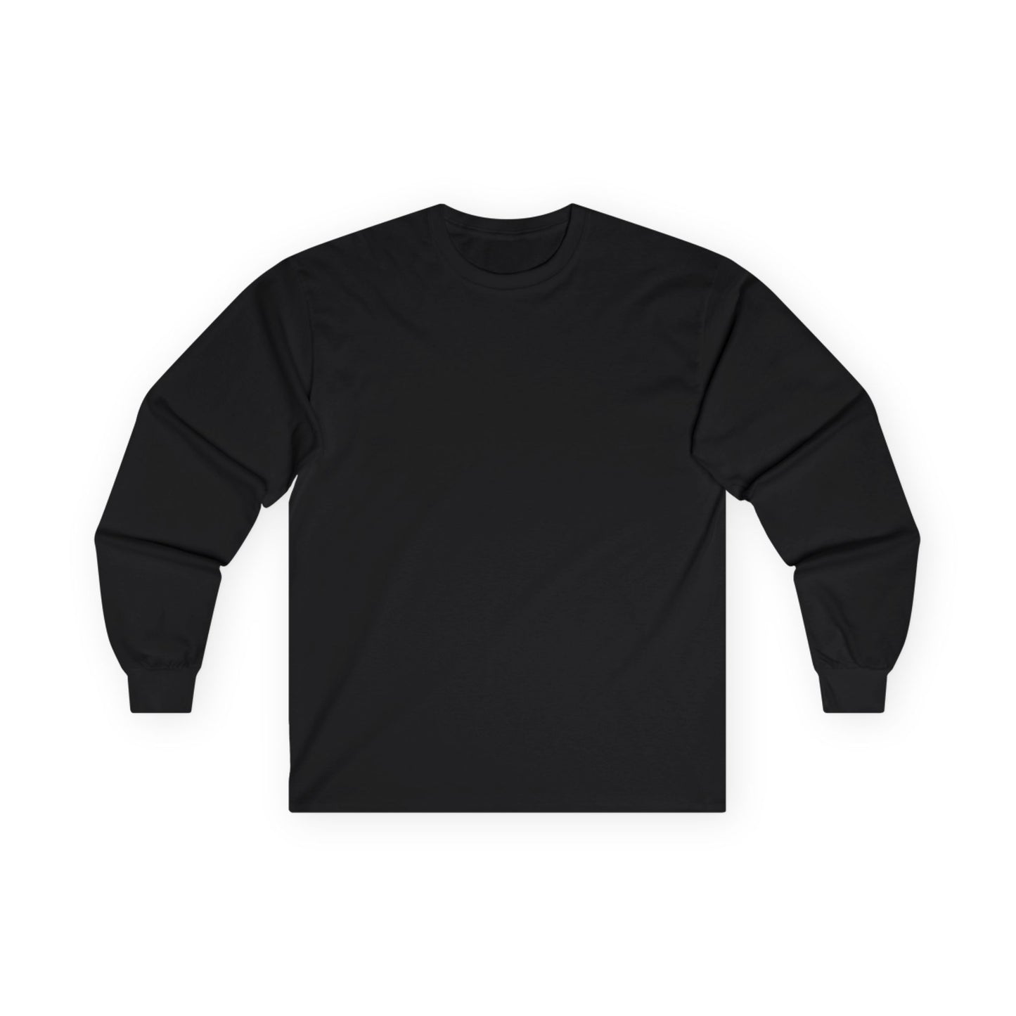 Darkness Graphic Long Sleeve Tee — Gothic Horror Skull Design
