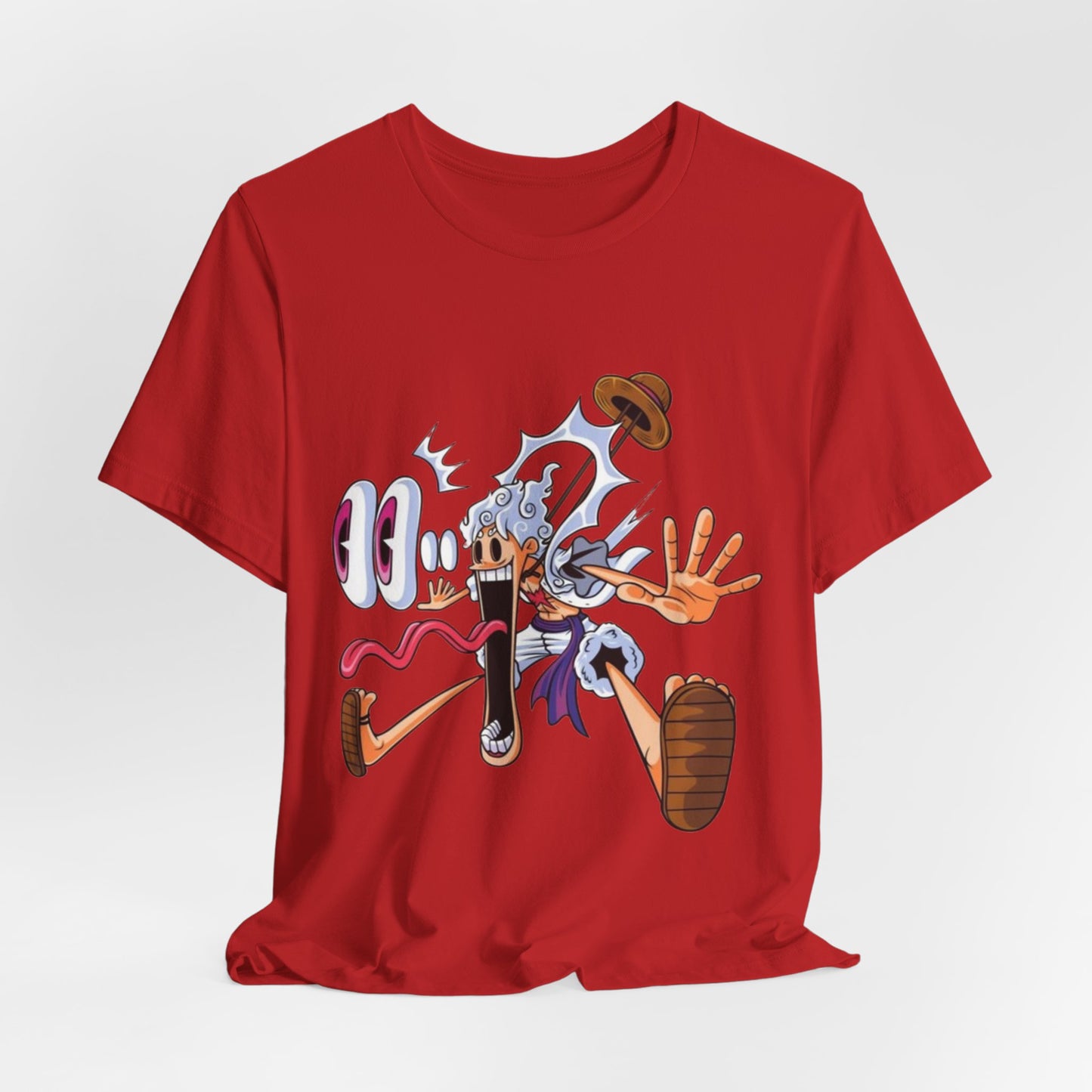 One Piece Luffy Gear 5 "Joyboy" Graphic T-Shirt - Ultra Soft Black Cotton Tee