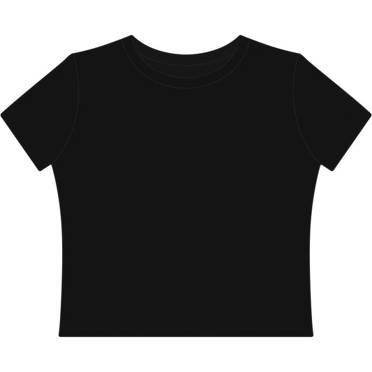 Women's Baby Tee — Los Angeles 23 Pink Varsity Crop Top