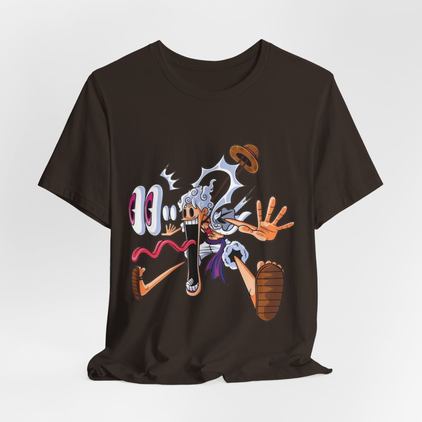 One Piece Luffy Gear 5 "Joyboy" Graphic T-Shirt - Ultra Soft Black Cotton Tee