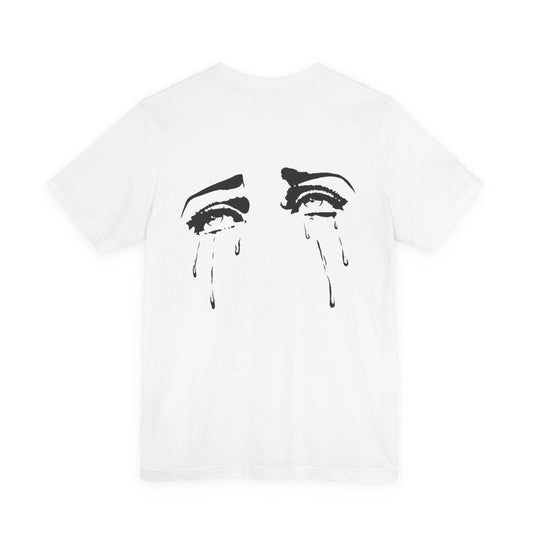 Crying Eyes Graphic T-Shirt— Black Dripping Crying Eyes Graphic T-Shirt