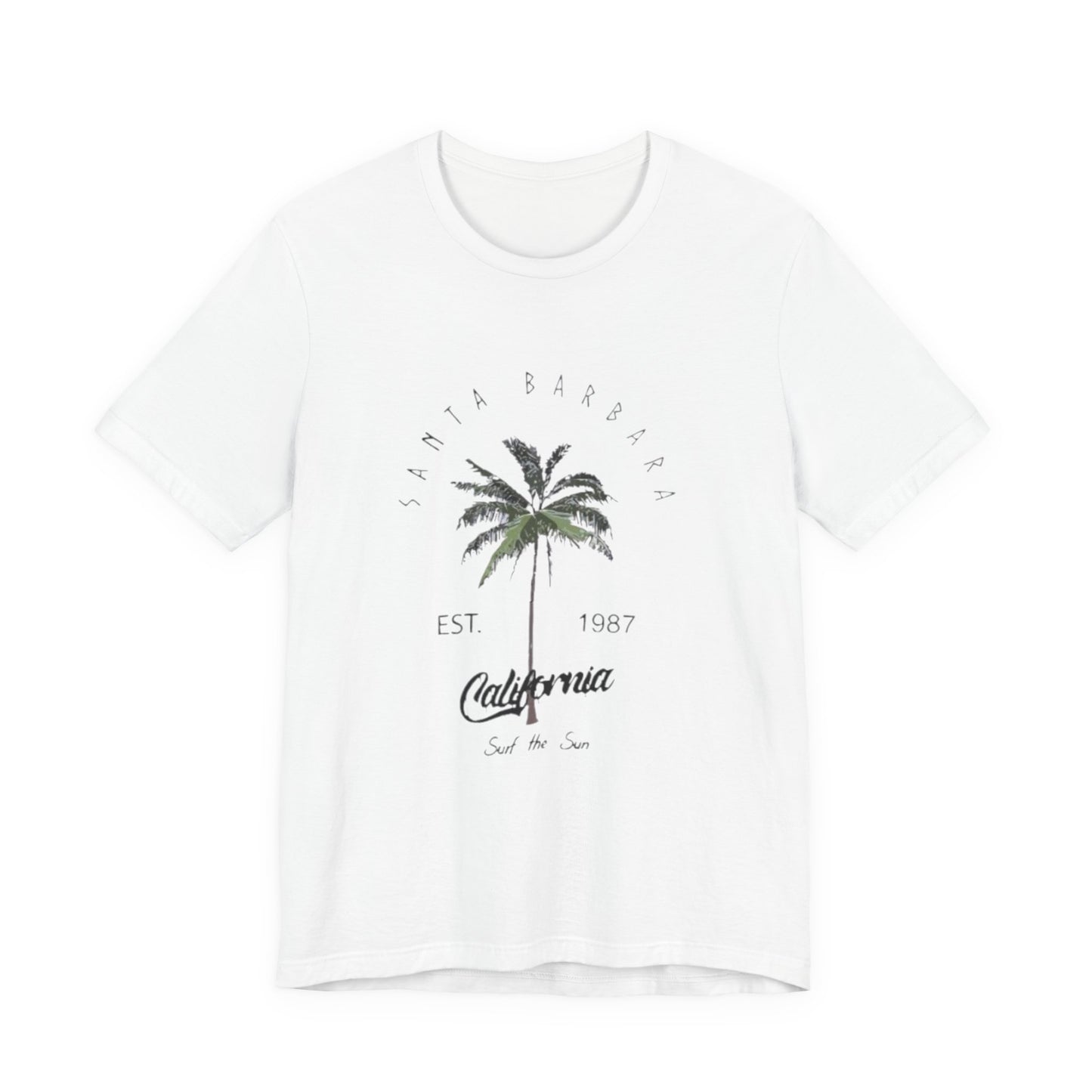 California Palm Tee — Santa Barbara Vintage Palm Tree T-Shirt