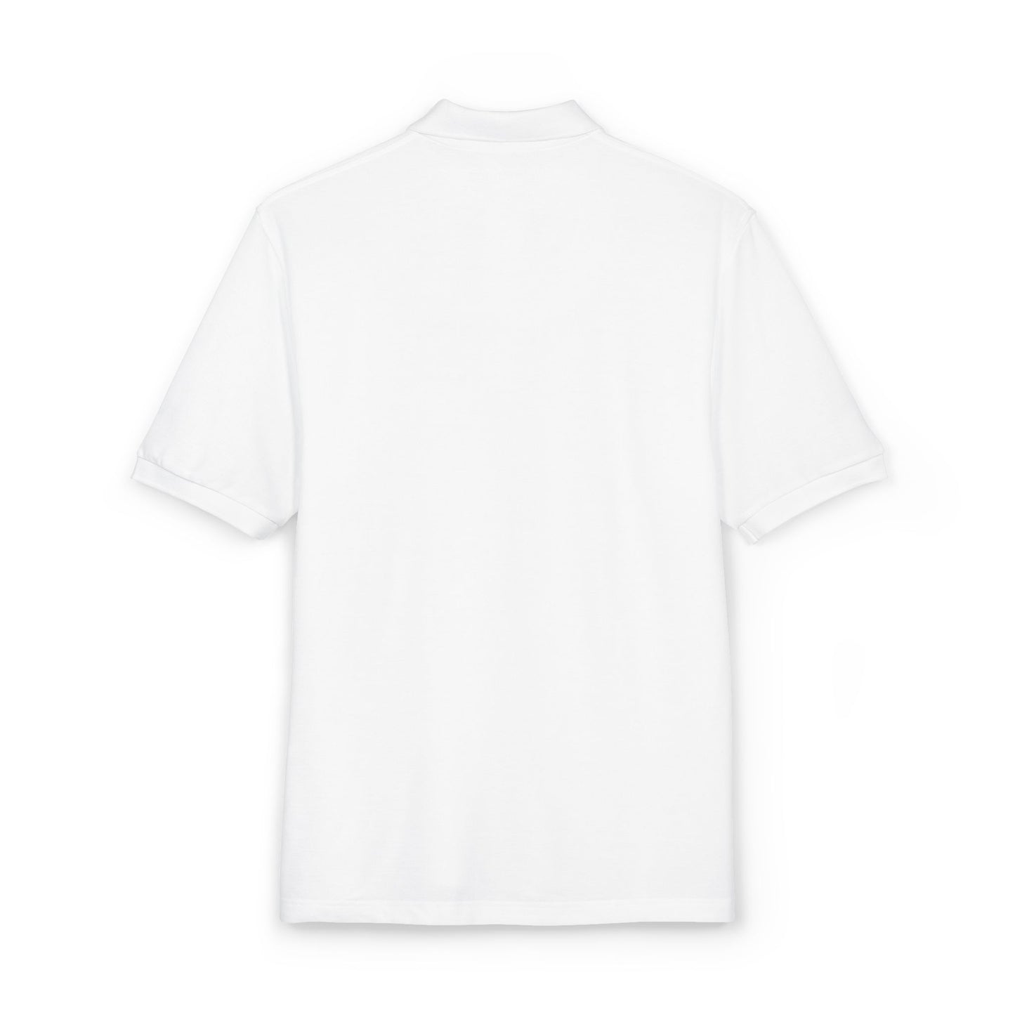 Embroidered Heraldic Lion Polo Tshirt
