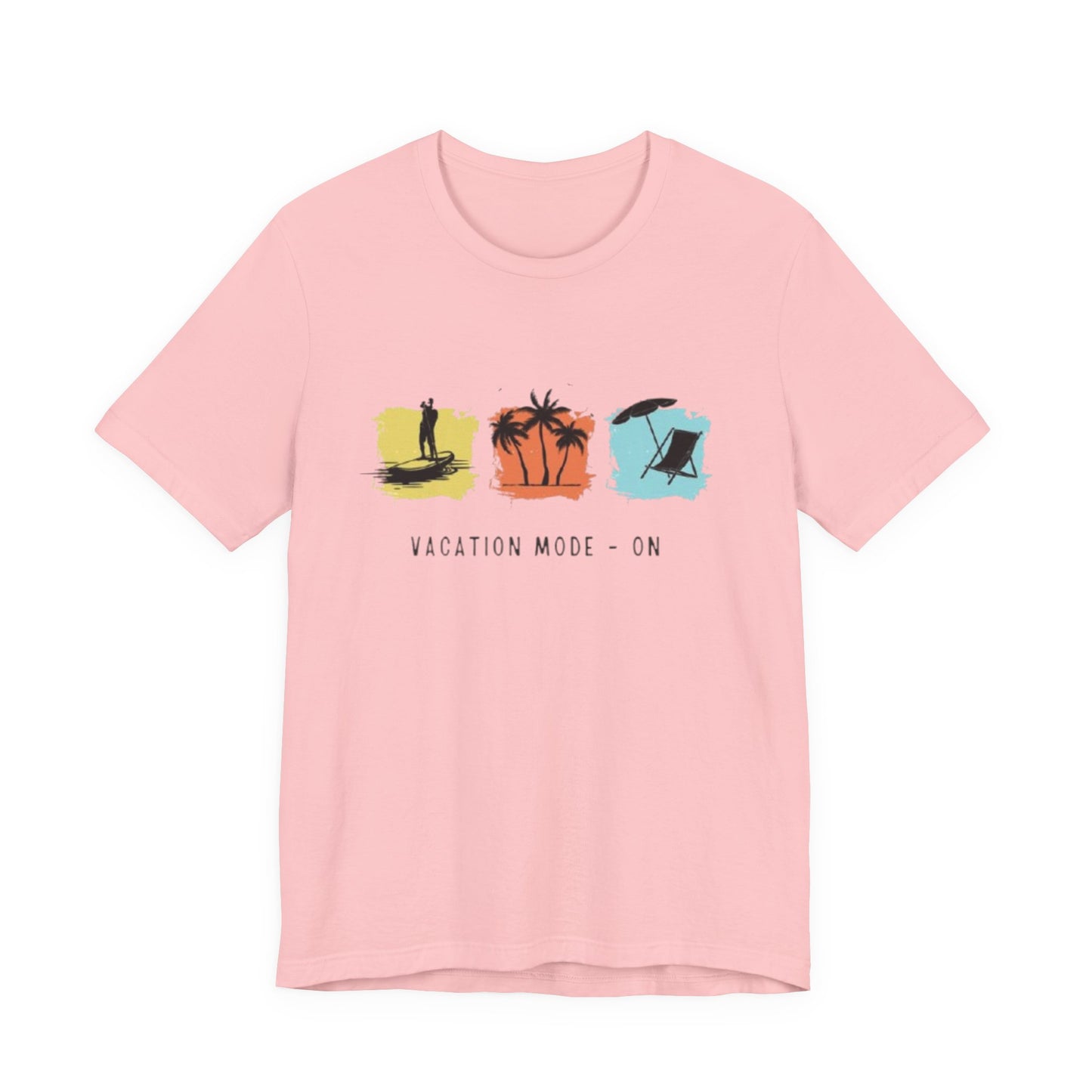 Vacation Mode On T-Shirt — Beach Palm Trees Summer Tee