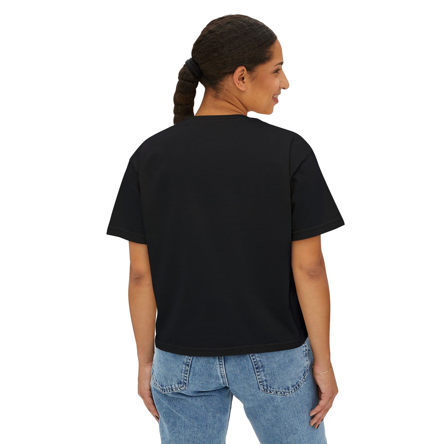 Anime Vaporwave Cigarette Girl Boxy Tee