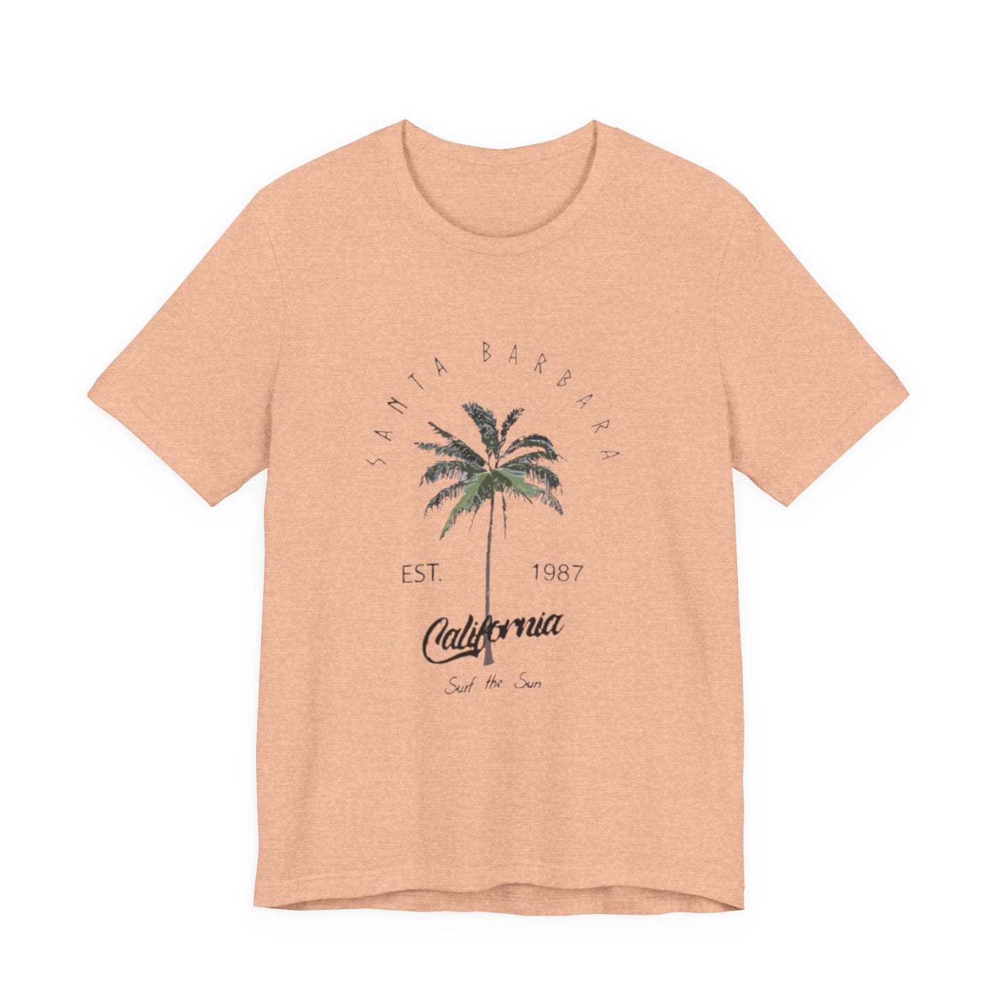 California Palm Tee — Santa Barbara Vintage Palm Tree T-Shirt