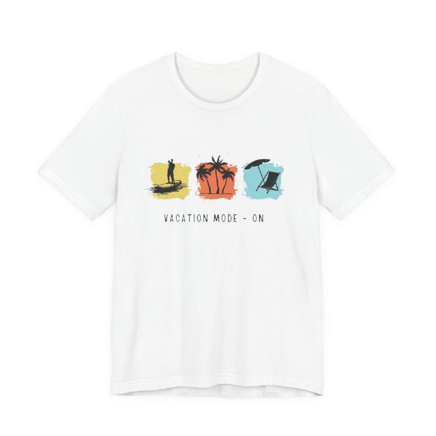 Vacation Mode On T-Shirt — Beach Palm Trees Summer Tee