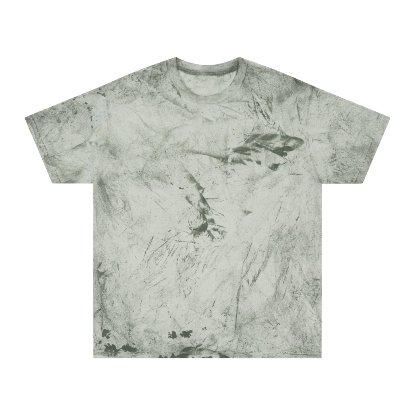 Graphic Tee — Anime Eyes Collage Tie-Dye T-Shirt For Women