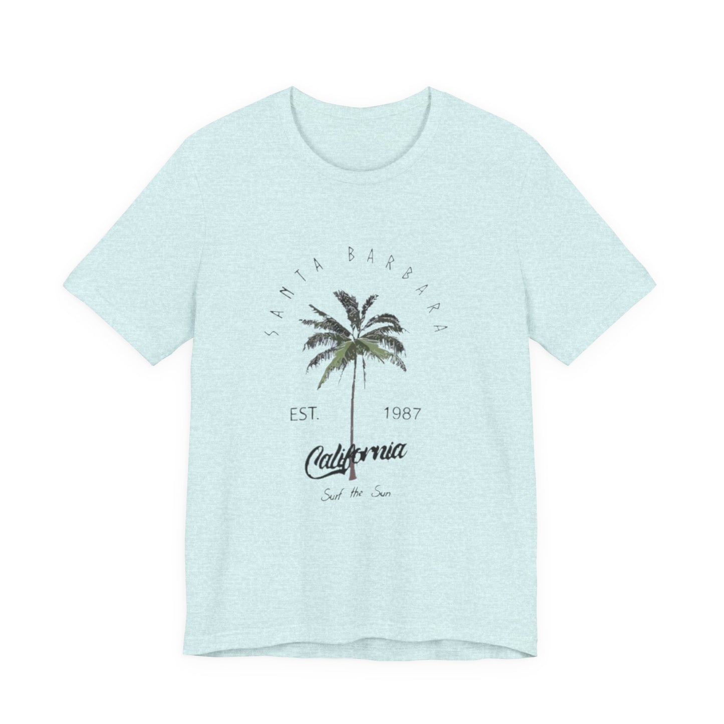 California Palm Tee — Santa Barbara Vintage Palm Tree T-Shirt